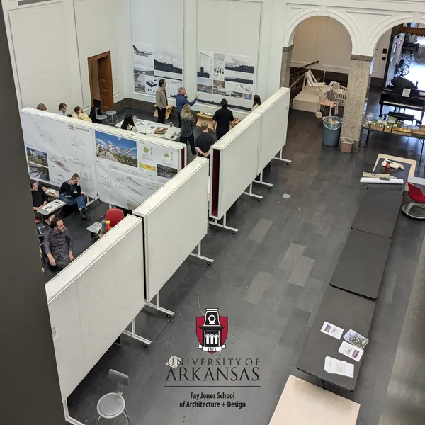 David served as a final review critic at the Fay Jones School of Architecture and Design at the University of Arkansas.