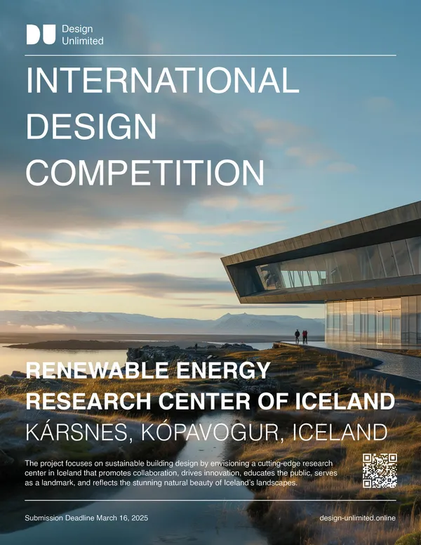 David was part of the awards jury for the Renewable Energy Research Center of Iceland international design competition organized by Design Unlimited.