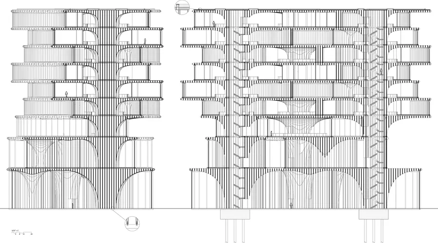 ARCH 100D - Architectural Design IV, Vivila Leigh and Joanna Li (Spring 2022)