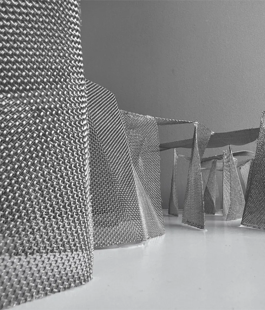ARCH 160 - Wood Pavilion, Michael Cabrera, Emily Chen and Chloe Murray (Spring 2023)