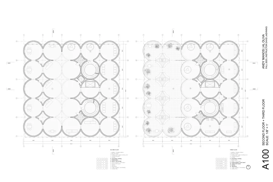 ARCH 203 - Integrated Design Studio, Andreas Manos and Al Oliva (Fall 2023)