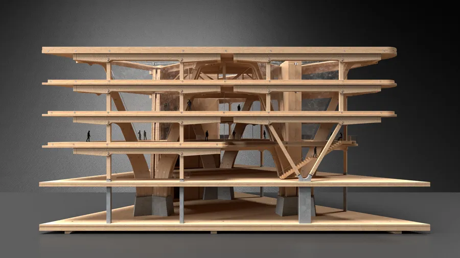 ARCH 203 - Integrated Design Studio, Binghao Yao and Charles Li (Fall 2022)