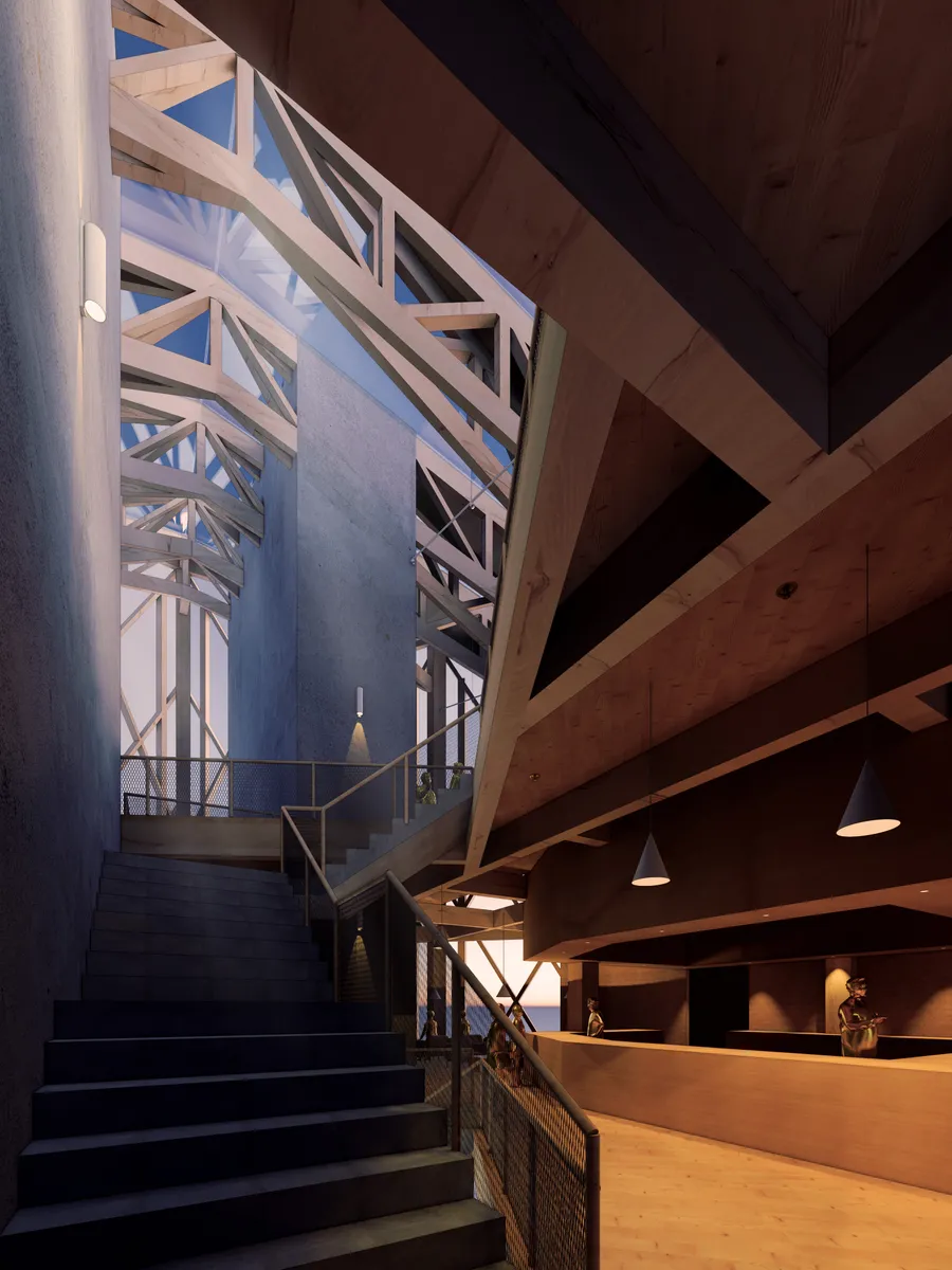 ARCH 203 - Integrated Design Studio, Tianrong Tina Wu and Yabiao Guo (Fall 2023)