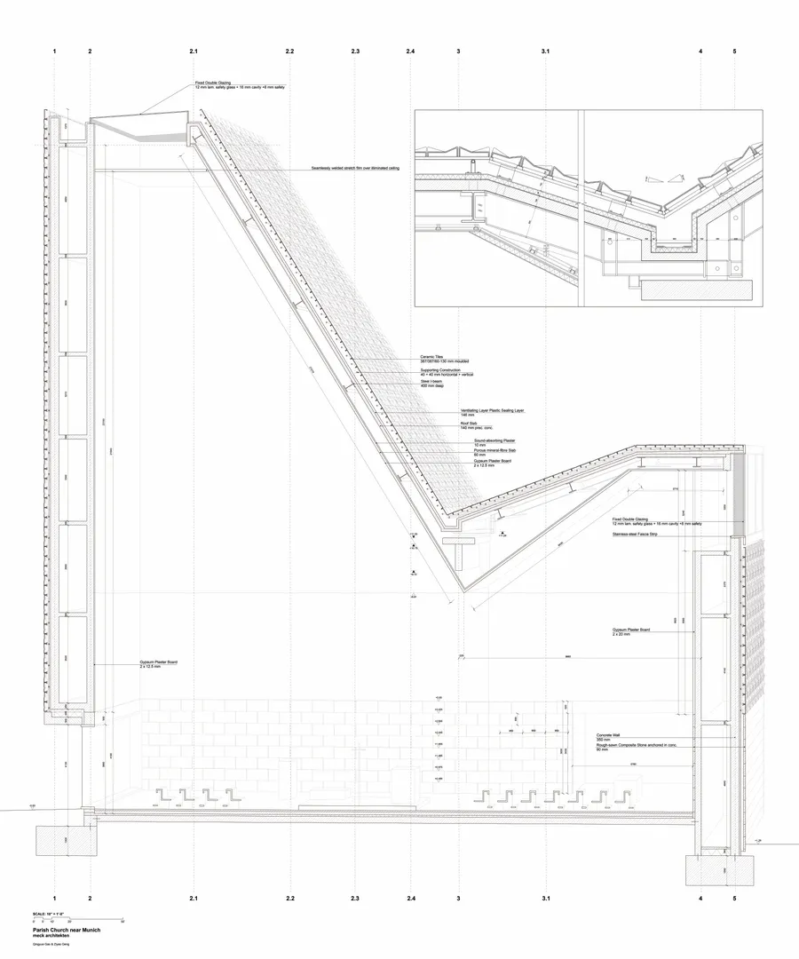 ARCH 260 - Parish Church near Munich by Meck, Hengmo Hu and Joseph Ongaco (Fall 2021)