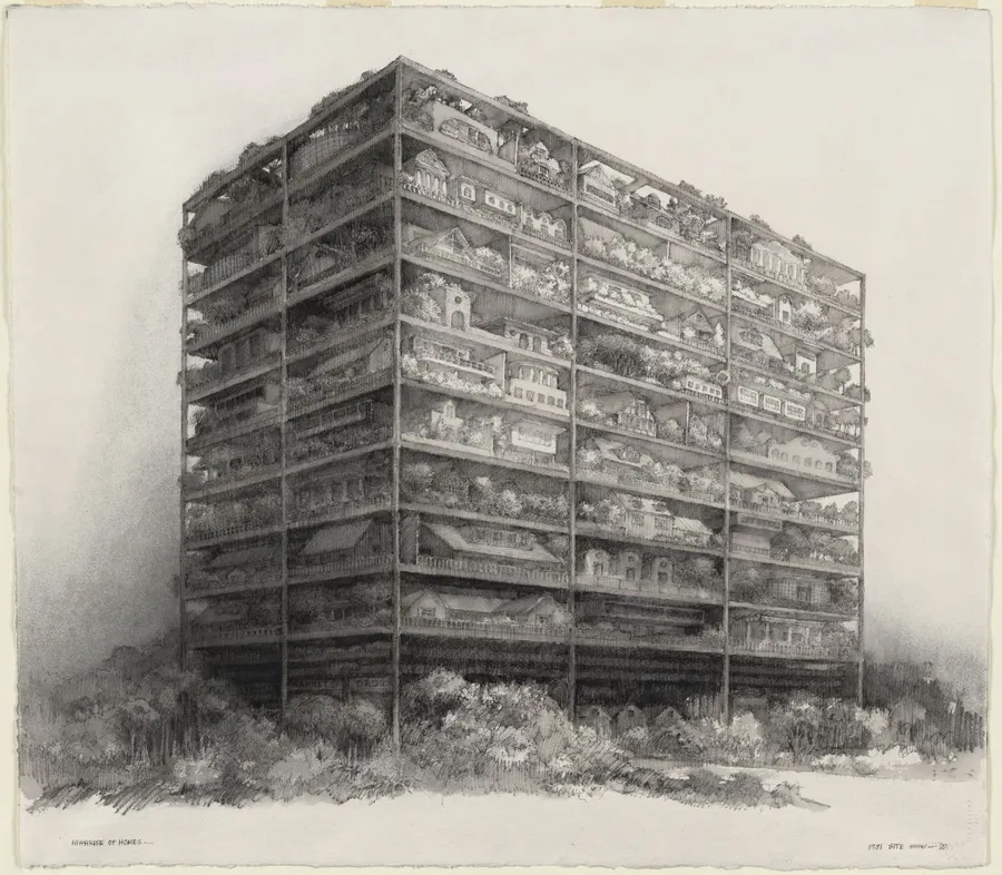 Highrise of Homes, James Wines (1981)
